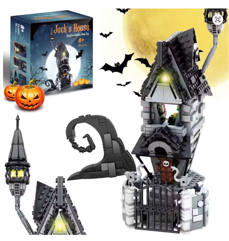 CASA STREGATA  SET BLOCCHI DI COSTRUZIONE