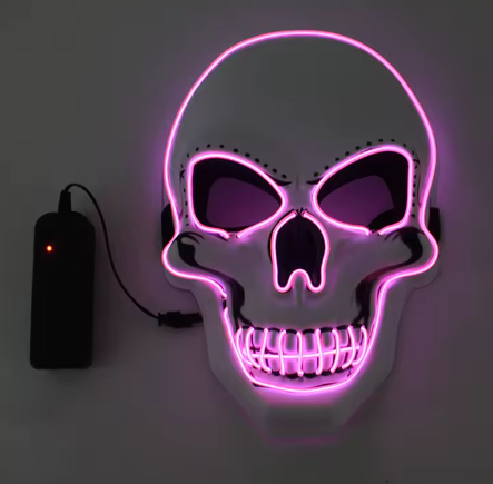 MASCHERA TESCHIO LED