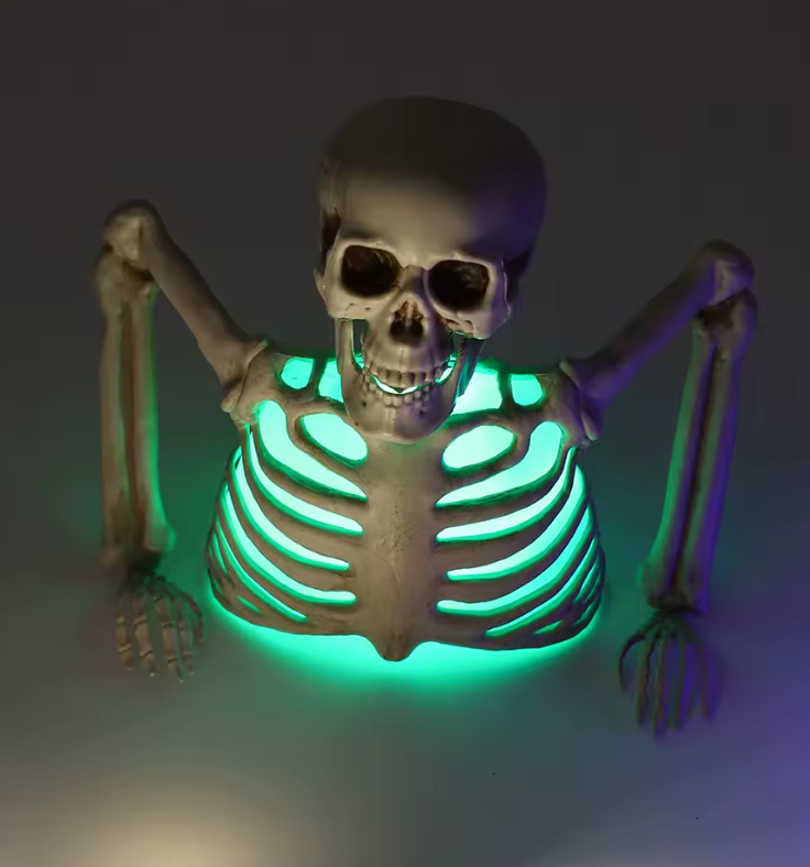 SCHELETRO INCANDESCENTE