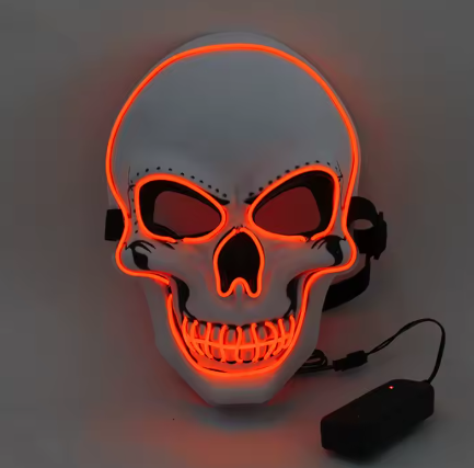 MASCHERA TESCHIO LED