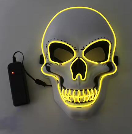 MASCHERA TESCHIO LED